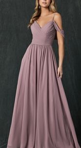 COPY - Pink,blue,lilac, long chiffon formal evening prom pageant party dress